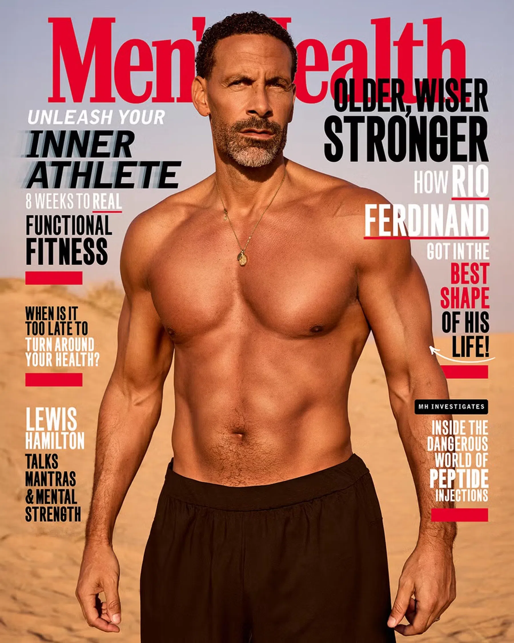 Rio Ferdinand op MH cover